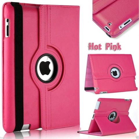 For iPad mini 1 2 3 360 Case Degrees Rotating PU Leather Flip Cover Case capa for ipad mini 7.9