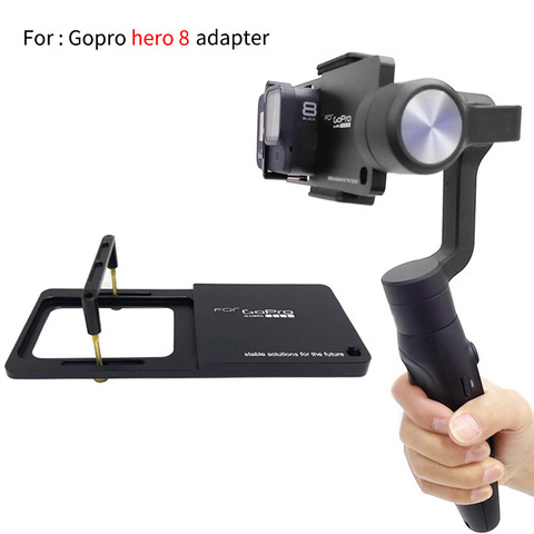 Understrege At give tilladelse kommentar Handheld Gimbal Adapter Switch Mount Plate for GoPro Hero 8 black Camera  for DJI Osmo Feiyu Zhiyun Smooth Q Gimbal - Price history & Review |  AliExpress Seller - TUYU Specialty Store | Alitools.io