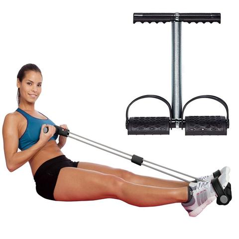 Sit Up Pull Rope Bodybuilding Fitness Equipment Spring Tension Foot Pedal Abdomen Leg Exerciser Tummy Action Rower ► Photo 1/1