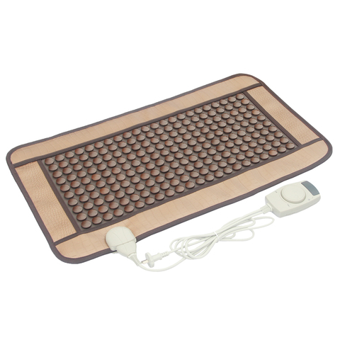 220PCS tourmaline stone POP RELAX heating tourmaline magnetic therapy flat mat PR-C06A Germanium stone physiotherapy pad 45x80cm ► Photo 1/4