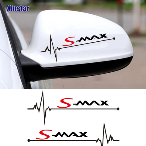 2pcs car rearvie mirror sticker for ford smax S-MAX ► Photo 1/6