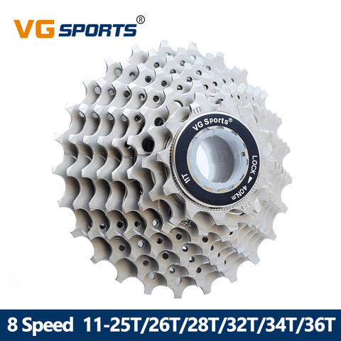 8 Speed 26T 32T Bicycle Cassette Freewheel MTB Road Mountain Bike Parts 8 Velocidade Flywheel Sprocket Cog Cdg ► Photo 1/6