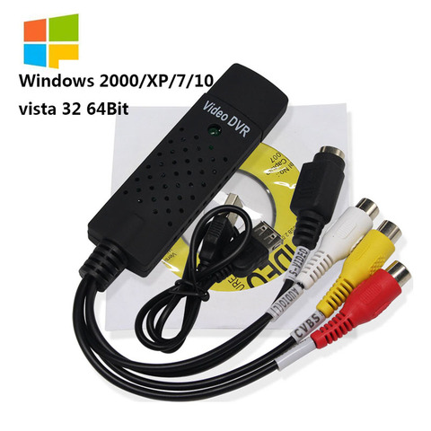 Wiistar EasyCap USB 2.0 Capture Card Video TV DVD VHS Audio Capture Card ► Photo 1/6