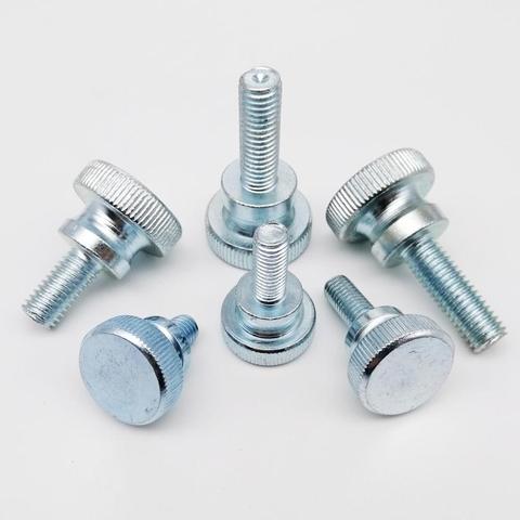 1/5pcs M3 M4 M5 M6 M8 M10 DIN464 GB834 Knurl High Step Head Hand Tighten Thumb Screw Bolt Curtain Wall Glass Adjust Thumbscrew ► Photo 1/6