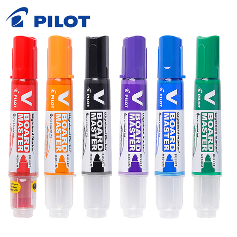 Pilot Whiteboard Marker 2.3mm (Medium Bullet) Refillable Liquid Ink Whiteboard School & Office Supplies Safe! ► Photo 1/6