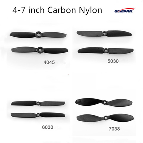 4inch 5inch 6 inch 4Pair/8PCS 4045 5030 5040 5045 6030 6045 Carbon Nylon Propellers CW/CCW QAV 250 Quadrocopter Quadcopter Props ► Photo 1/6