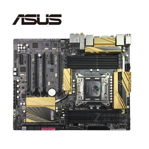 For ASUS X79-DELUXE  Original Used Desktop X79 X79M 2011 Socket LGA 2011 Core i7  LGA2011 DDR3 Motherboard ► Photo 1/1