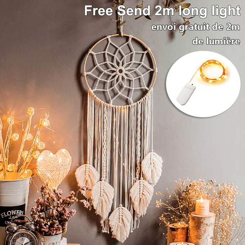 baby dream catcher nordic style decor nordic decoration home children's room decoration nursery decor=wind chimes dreamcatcher ► Photo 1/6