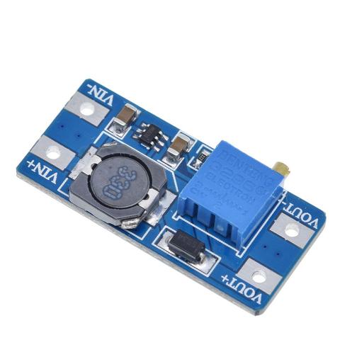 MT3608 DC-DC Step Up Converter Booster Power Supply Module Boost Step-up Board MAX output 28V 2A for arduino ► Photo 1/6