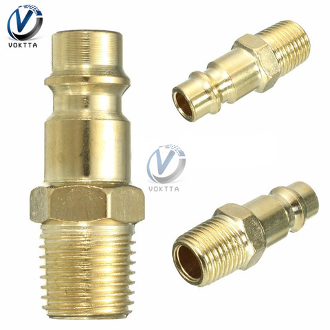 1pcs 1/4 BSP Euro Air Line Hose Fitting Coupling Adapter Hardening Steel Compressor Connector Quick Coupler Accessories Tool ► Photo 1/5