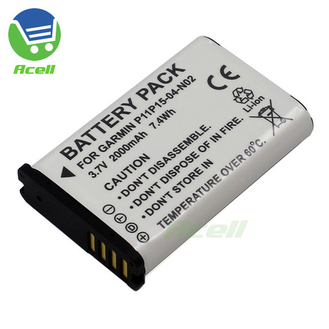 010-11654-03 A83049 Battery for GARMIN Atemos 100 Monterra 680t 650t 610t 600t Alpha 100 200i Handheld GPS VIRB Action Camera ► Photo 1/5