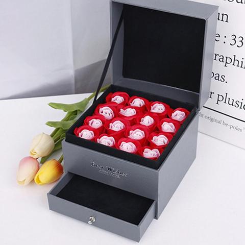 Gift Box Girlfriend Soap Flower  Box Flowers Valentine Day - Creative  Valentine's - Aliexpress