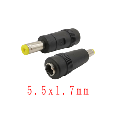 DC 5.5mm x 2.1mm Female to 5.5x1.7mm Male DC Power Jack Plug Adapter DC Socket Connector Converter for Laptop charging ► Photo 1/5