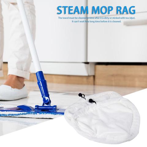 Microfiber Steam Washable Mop Cloth Cover Microfiber Floor Cleaning Replacement Pads Cleaning Triangular ► Photo 1/6