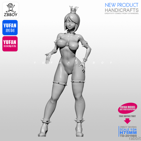 1/24 Resin Figure Kits sexy small resin Queen Model self-assembled TD-202285 ► Photo 1/5