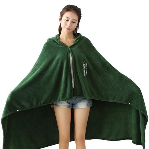 Attack on Titan Blanket Cloak Shingeki No Kyojin Survey Corps Cloak Cape Flannel Cosplay Hoodie ► Photo 1/5