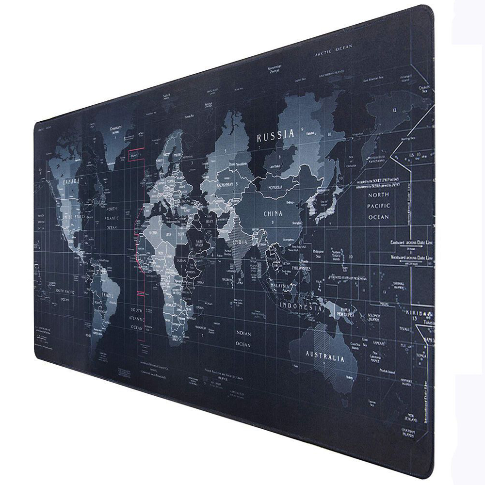 Color : 100 50 cm World Map Mouse Pad Gaming Large Mousepad Gamer Big Computer Mouse Mat Office Desk Mat Keyboard Pad Mause Pad for Game 