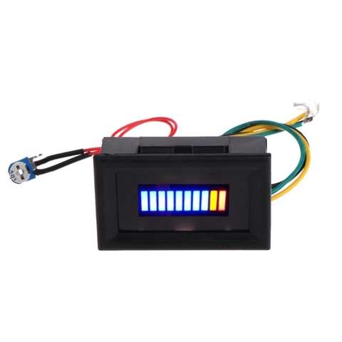 2022 New Fuel level Gauge Indicator 12V Universal Motorcycle Car Oil scale meter LED Oil ► Photo 1/6