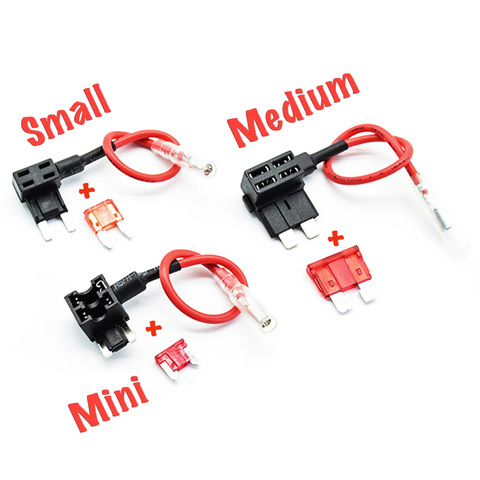 1 PCs Car fuse splitter, fuse holder, fuse adapter (small/mini/medium) ► Photo 1/6