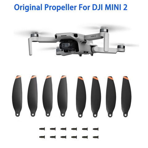 Original DJI Mini 2 Propellers Quiet Flight Propellers Replacement Spare Part For DJI Mavic Mini 2 Drone Accessories ► Photo 1/6