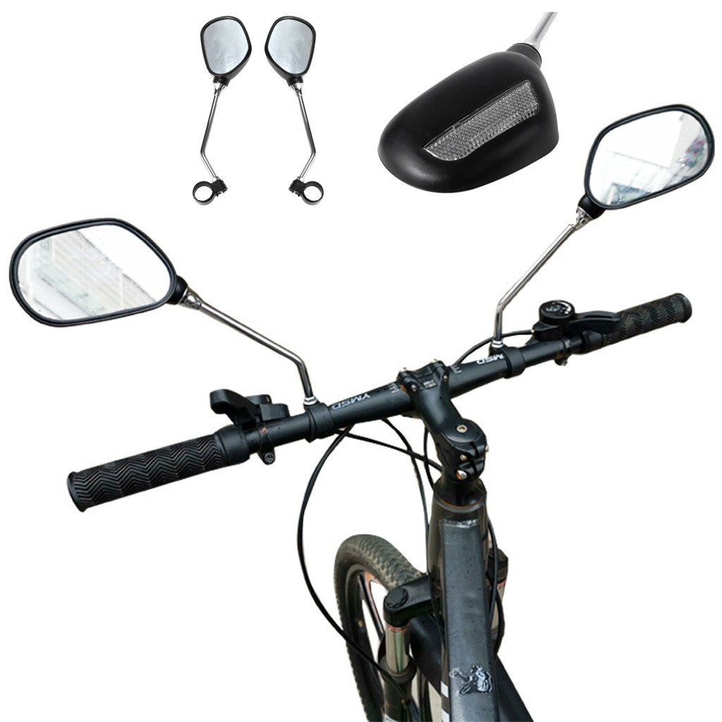 Bicycle Rearview Handlebar Mirror Cycling Rear View For Mountain Road Bike MTB~ 