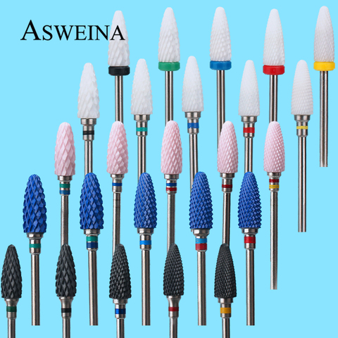 1pcs Milling Cutter Nail Drill Bits for Manicure Ceramic Electric Burr Machine Accessories Polish Files Nail Art Tools ► Photo 1/6