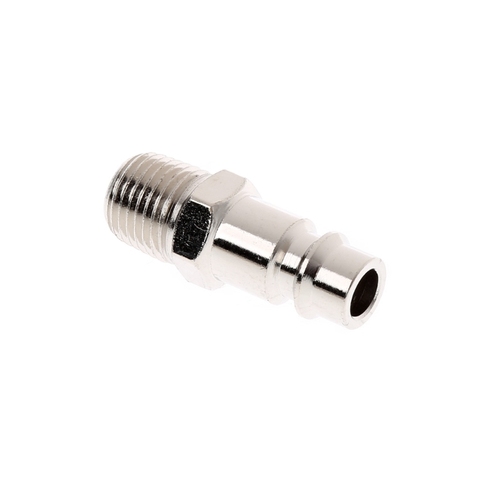 Euro Air Line Hose Fitting Connector Quick Release 1/4 Inch BSP Male Thread ► Photo 1/6