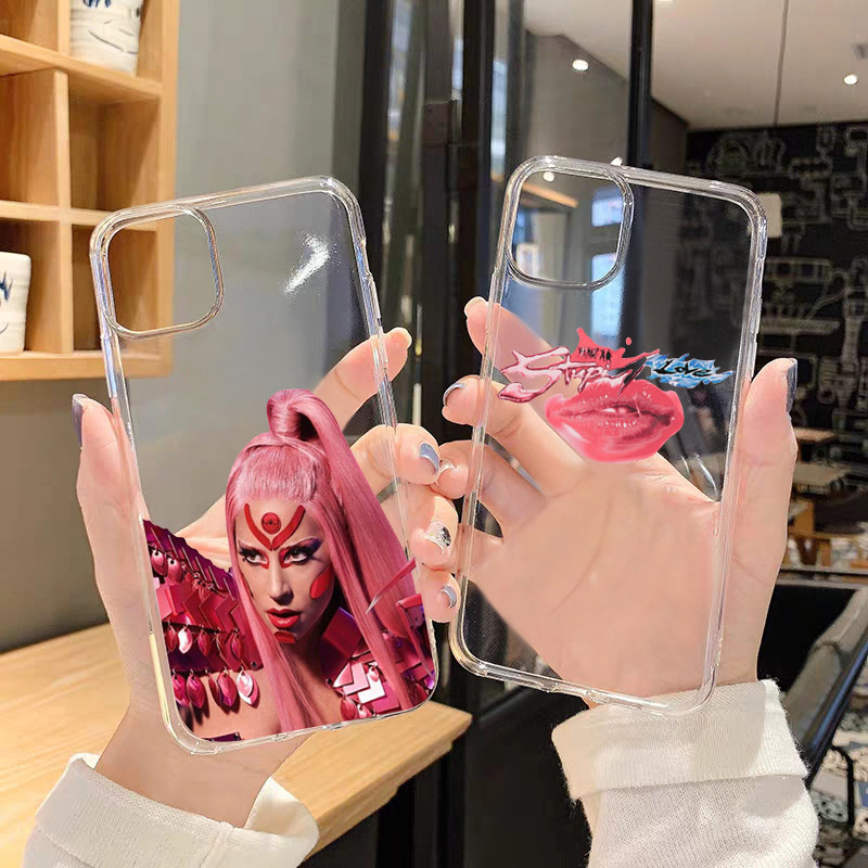Lady gaga Chromatica Phone Case For iphone  tempered glass case 11 promax   frosted silicone case  gifts for dad