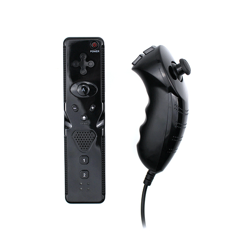 For Wii Controller Without Motion Plus Remote with Nunchuck For Nintend Wii Gamepad Wireless Joystick ► Photo 1/6