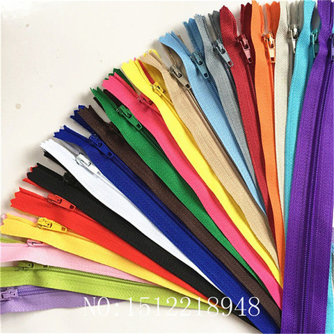 10pcs 3 Inch-24 inch (7.5cm-60cm) Nylon Coil Zippers for Tailor Sewing Crafts Nylon Zippers Bulk 20 Colors ► Photo 1/6