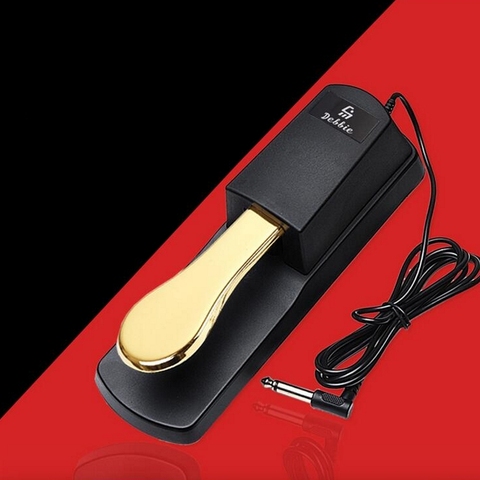 Practical Damper Sustain Pedal For Yamaha Piano Casio Keyboard Sustain Ped ► Photo 1/6