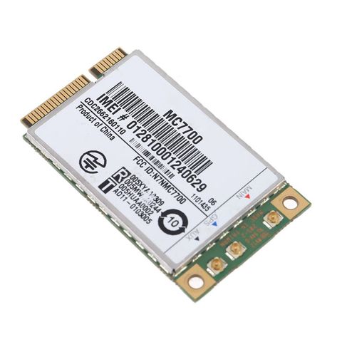 Mini PCI-E 3G/4G WWAN GPS Module MC7700 PCI Express 3G HSPA LTE Wireless Card ► Photo 1/6