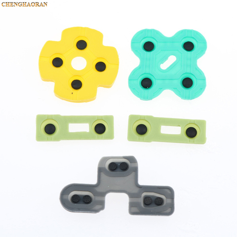 Best Price 1Set Replacement Silicone Rubber Conductive Pads Buttons Touches For Playstation 2 Controller PS2 Repair Parts ► Photo 1/6