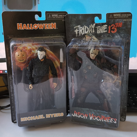 NECA Jason Voorhees Part 7 The New Blood / Halloween Michael Myers 7