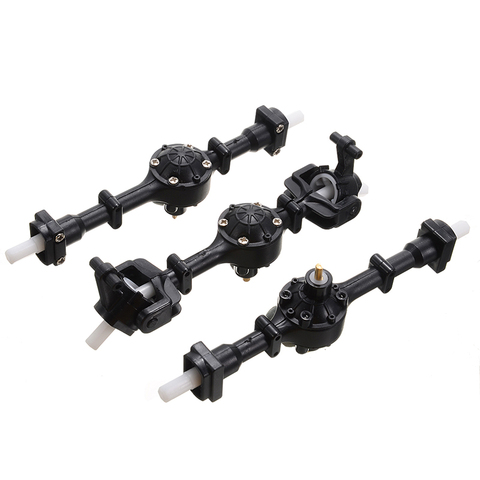 3pcs 1 Set Metal Gear Front + Middle + Rear Axle Bridge Replacement For WPL B36 B16 RC Car Spare Parts ► Photo 1/6