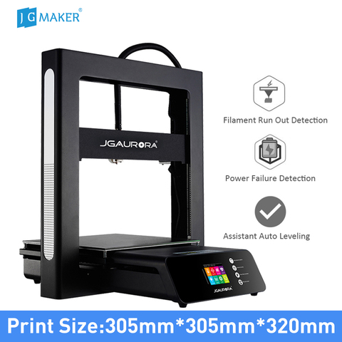 JGMAKER A5S 3D Printer Used But Working Well Prusa i3 Resume Printing Filament Run Out Detection 3D Machine Shipping USA EU ► Photo 1/6