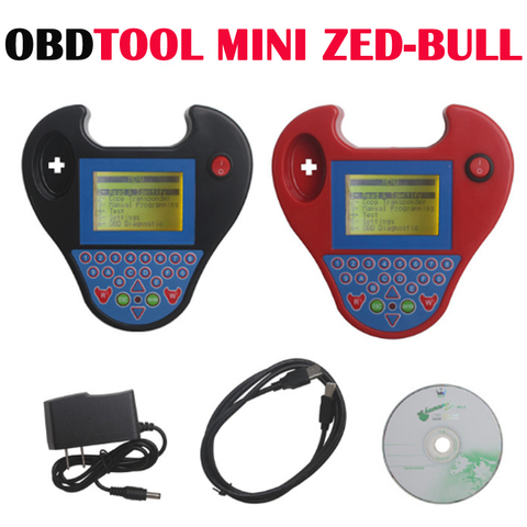 New Auto Key Programmer Smart Mini Zed Bull Smart Zedbull 2 Colors Valiable Auto Key Transponder Cloning Device Finding PIN Code ► Photo 1/6
