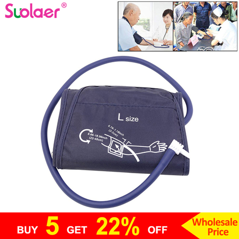 1PC Blood Pressure Monitor Cuff 32/48CM Adult Arm Single-tube Sphygmomanometer Arm Cuff Nylon Oxford Patient Monitor Nibp Cuff ► Photo 1/6