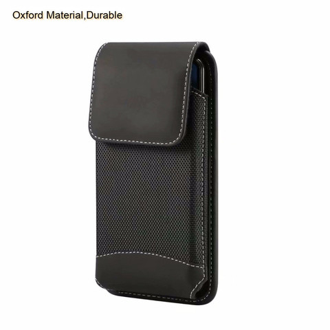 Oxford Belt Case For iPhone 12 Pro Max 11 XR X/XS 6/6S 8 7 plus,Huawei P40 P30 P20 Lite,Honor 20 Pro 30,Xiaomi mi 10 Ultra CC9 ► Photo 1/6