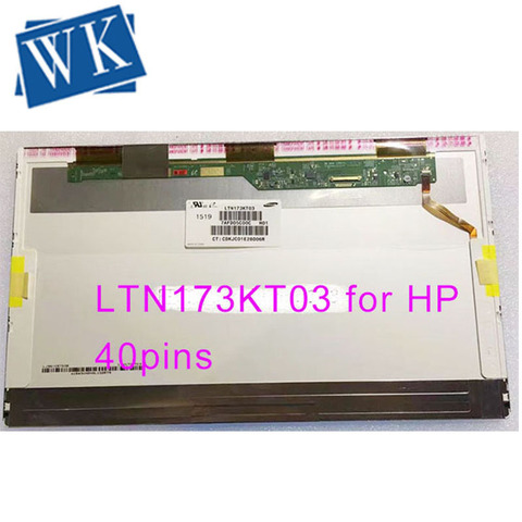 Free shipping 17.3LED LTN173KT03 for HP Pavilion 17.3