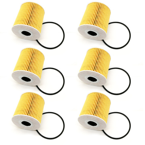 Yubao 6Pcs Engine Oil Filter 1275810 For Volvo XC70 XC 90 V70 V40 S80 S60 1999 - 2009 ► Photo 1/5