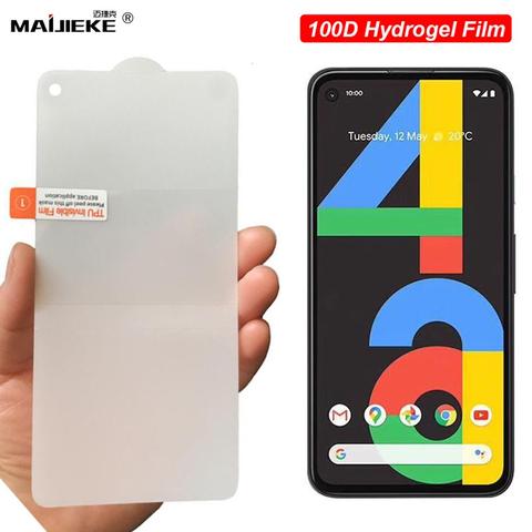 100D Hydrogel Film For Google Pixel 4A Full Cover Front Back Screen Protector film For Google Pixel 5 XL 4 4Xl 3Xl 2Xl Nano Film ► Photo 1/6