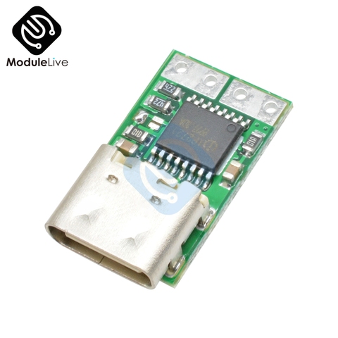 USB-C Type-C PD2.0 PD3.0 15V 20V Fast Charge Trigger Polling Detector Notebook Power Supply Change Module Charger Board Tools ► Photo 1/6
