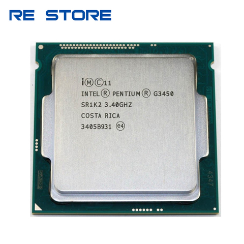 
	Intel Pentium G3450 3.4 GHz Dual-Core CPU Processor 3M 53W LGA 1150
 ► Photo 1/1