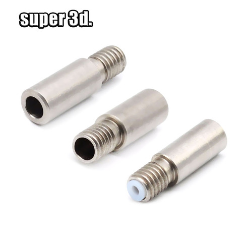 2pcs V6 dual throat 23mm 1.75/3 mm 4.1mm with ptfe or All Metal for 3D printer Chimera extruder dual hotend J-head Heat break ► Photo 1/6