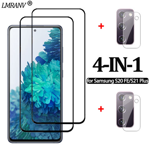 Pelicula,Tempered Glass For Samsung S21 Plus Galaxy S20 FE Screen Protector S 20 FE 5G Soft Camera Film S21 + Samsung S 21 Plus ► Photo 1/6