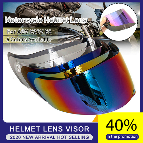 Motorcycle Wind Shield Helmet Lens Visor Full Face Fit for Moto Helmet K1 K3SV K5 Motorcycle Shield Lens ► Photo 1/6