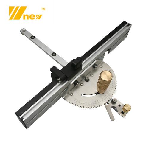 450mm Miter Gauge with Tenon and Track Stop Woodworking Table Saw/Router Miter Gauge Sawing Assembly Ruler DIY Tools ► Photo 1/6