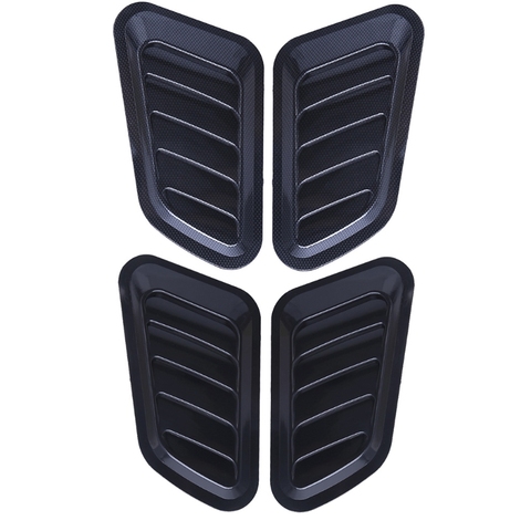 1 Pair Universal Car Sticker ABS Decorative Air Flow Intake Bonnet Vent Cover Hood ► Photo 1/6