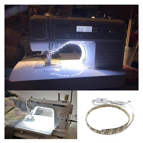 18 LED Super Bright Sewing Clothing Machine led Light Strip USB Power Dimming Flexible Work Lamp for Sewing Machine Lighting ► Photo 1/6